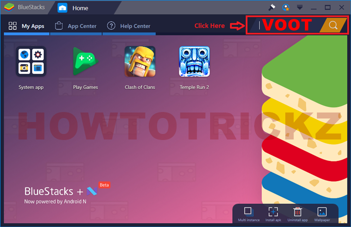 Voot app For PC