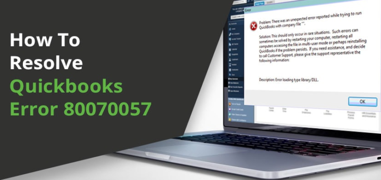How To Repair Quickbooks Errors 6000 816?
