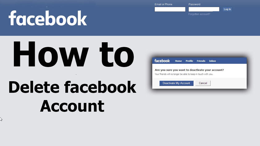 Delete Your Facebook Account