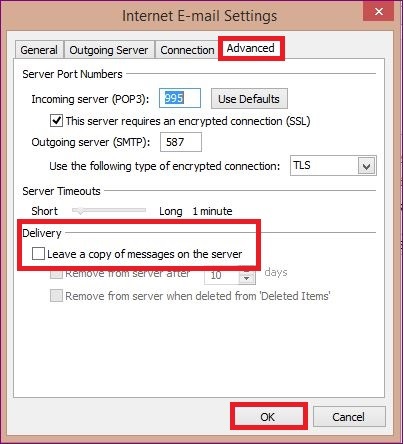 Outlook Settings Might Not Be Configured Properly 4